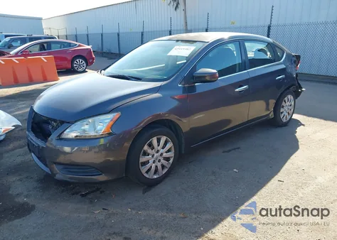 2014 Nissan Sentra S z USA, uszkodzony, nr VIN 3N1AB7AP9EY223866